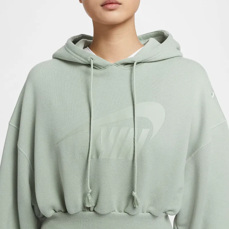 Nike Sportswear Women's Oversized Cropped French Terry Pullover Hoodie-5