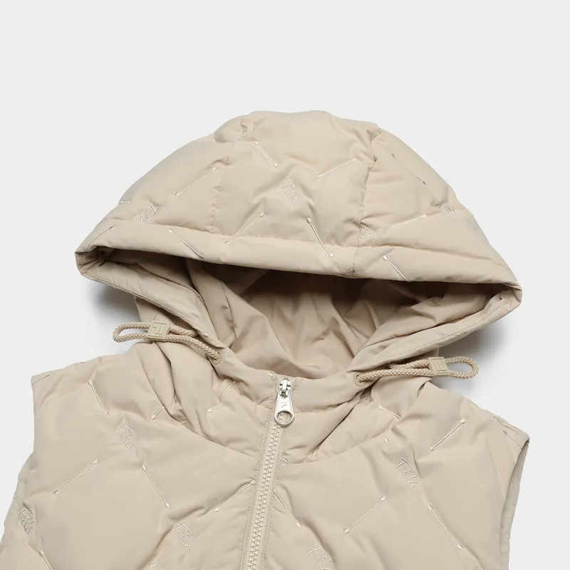 FILA Vest Women's /Notification Coffee Brown-4