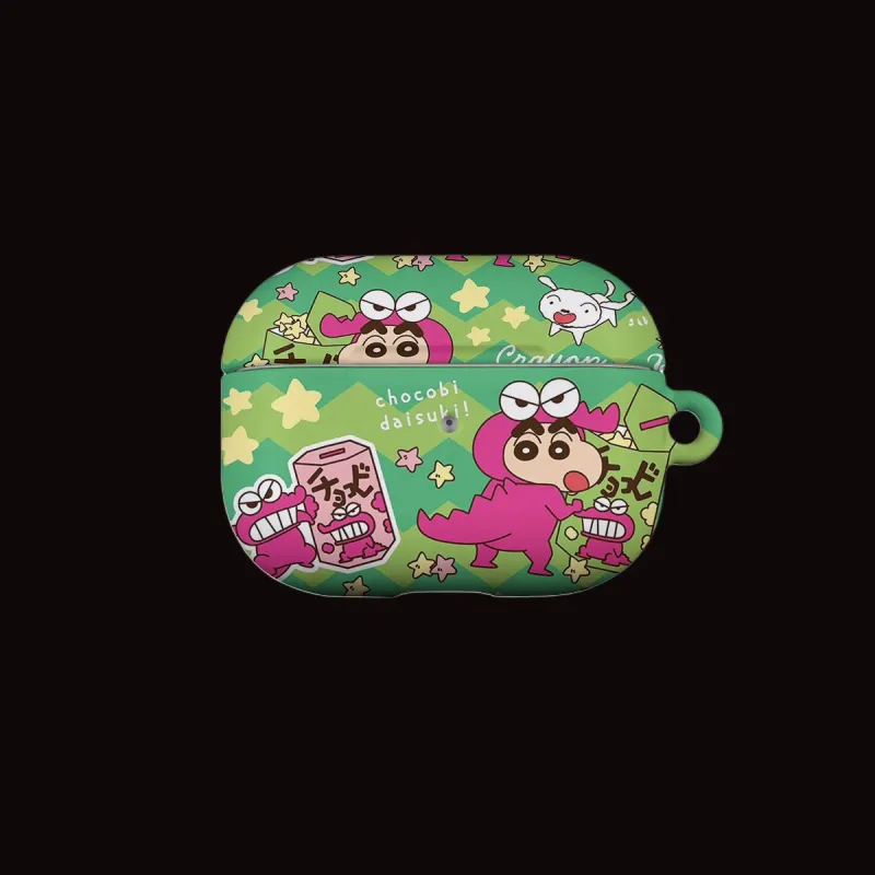 Keshami Compatible With Apple AirPods Pro 2/AirPods 4/3 PC Matte Hard Shell Individual Cartoon Headphone Cases-1