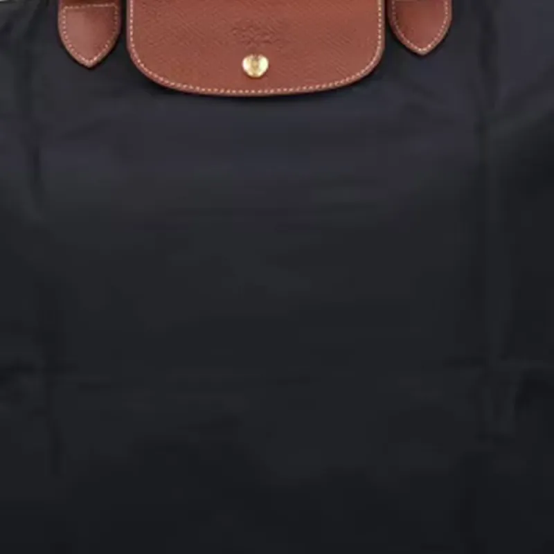 LONGCHAMP Nylon Handbag Women's Black-4