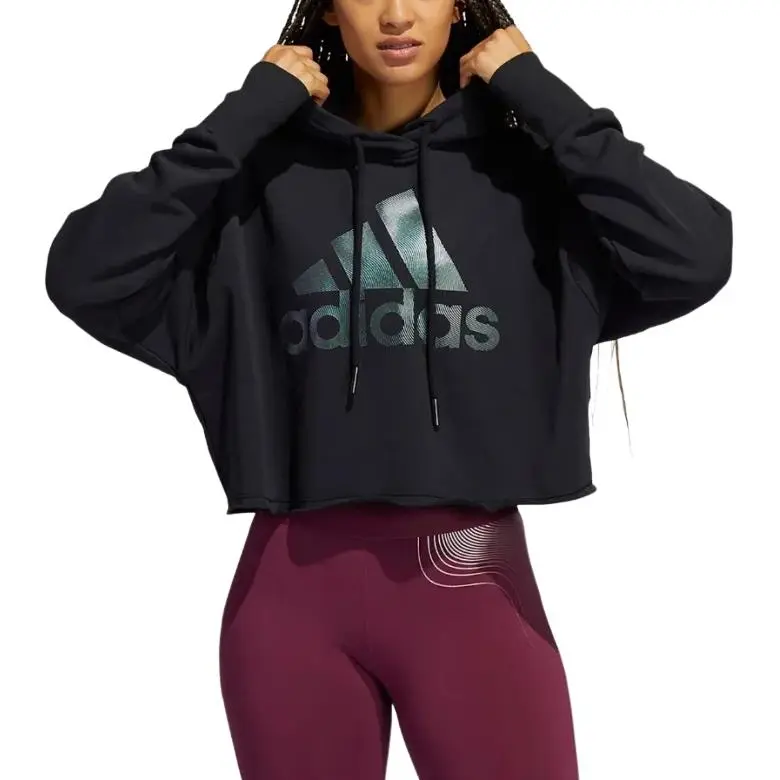 Adidas Free Shipping With AdiClub Holiday Graphic Hoodie-1