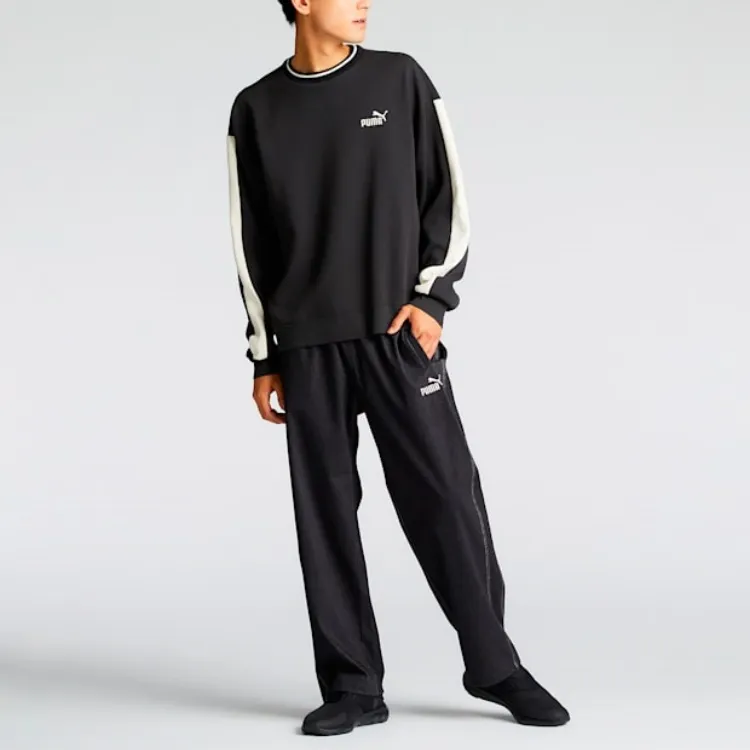 PUMA CORE HERITAGE FW24 Knitted Sweatpants Men's Black-2