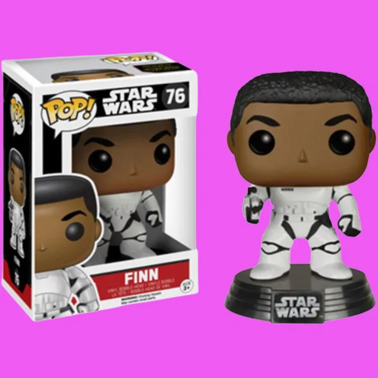 Funko POP Film & TV Star Wars Leading Warrior Finn Chibi Figures-2