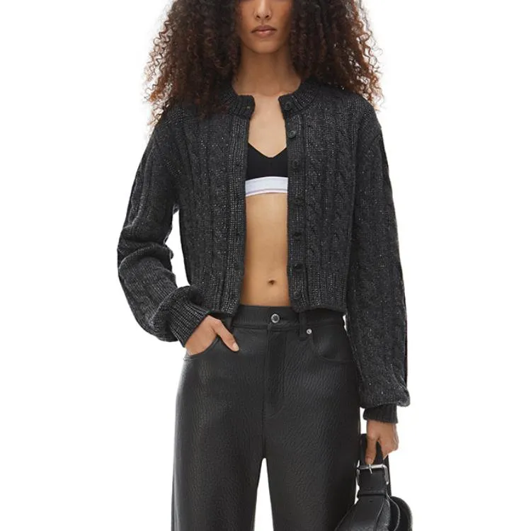 Alexander Wang Cable Knit Cardigan-1