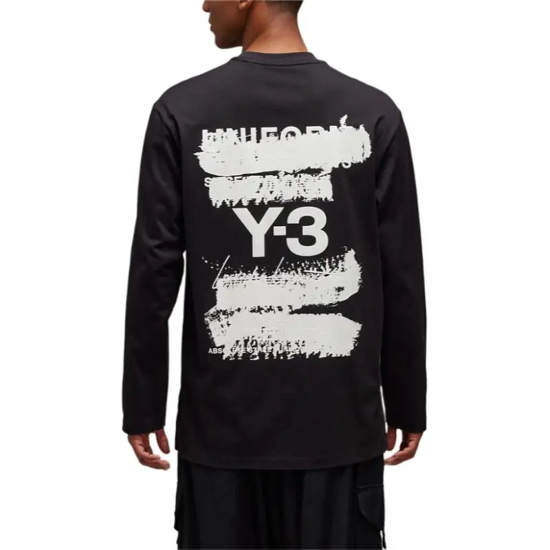 Adidas Free Shipping With AdiClub Y 3 Graphic Long Sleeve Tee-5