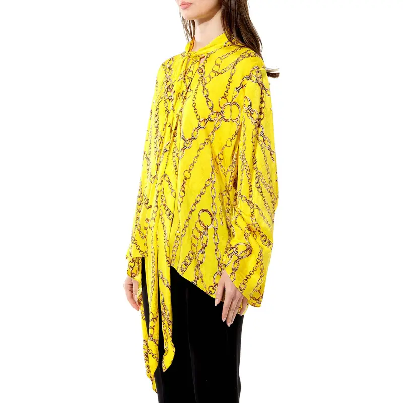 Balenciaga Chain Print Blouse-3
