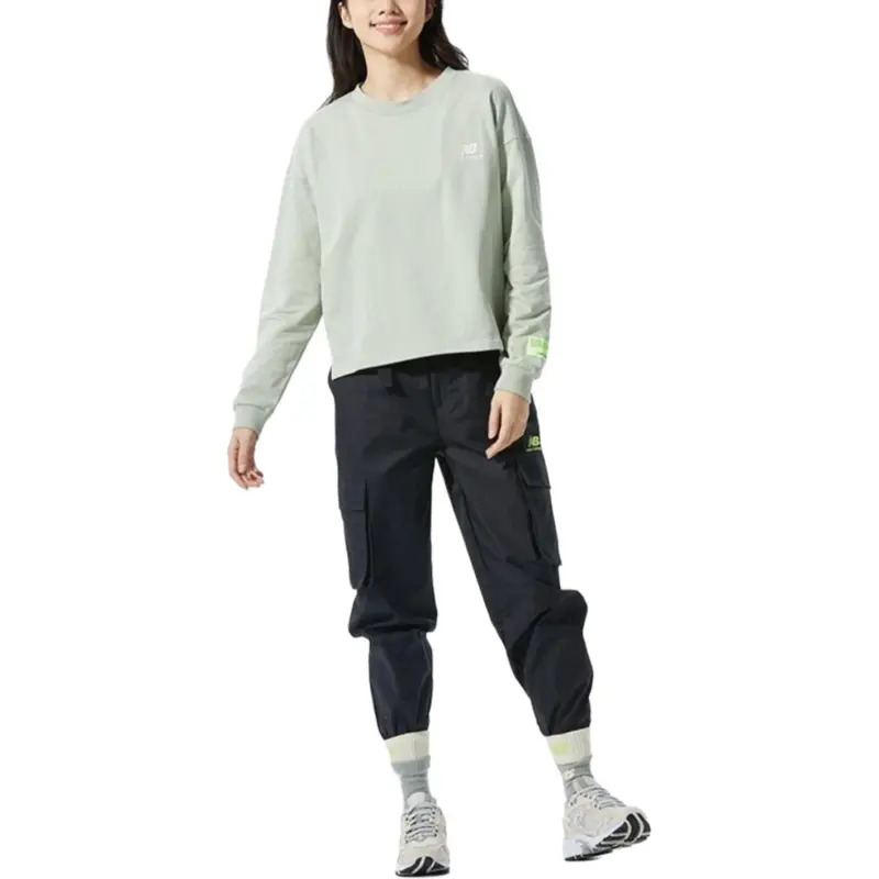 New Balance T Shirts Women's Light Green-3