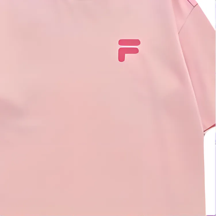 FILA FUSION SS24 Casual Sportswear Unisex Youth Pink+Black-3