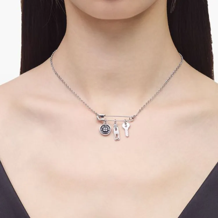MARC JACOBS Button charm Necklace-2