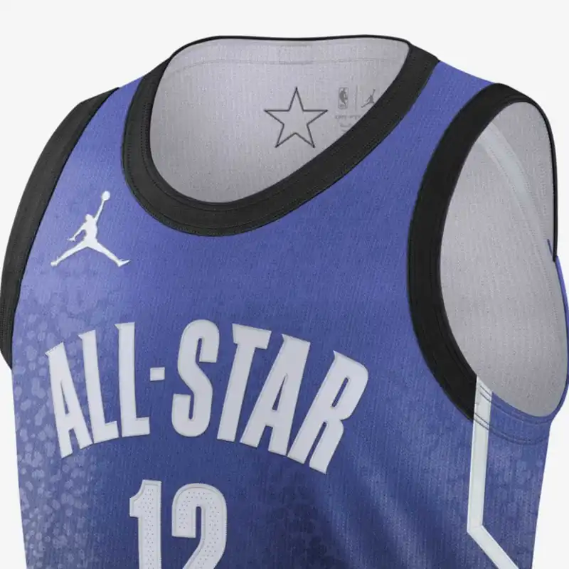 Jordan Basketball Jerseys Men's Sapphire Blue-1
