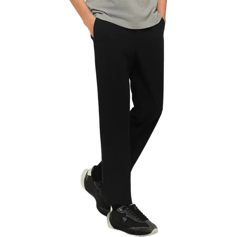 Le Coq Sportif Knitted Sweatpants Men's Dazzle Black-2