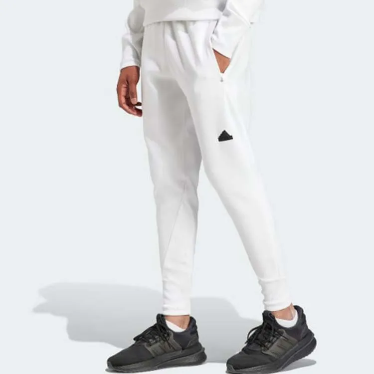 Adidas Knitted Sports Pants Men's White-1