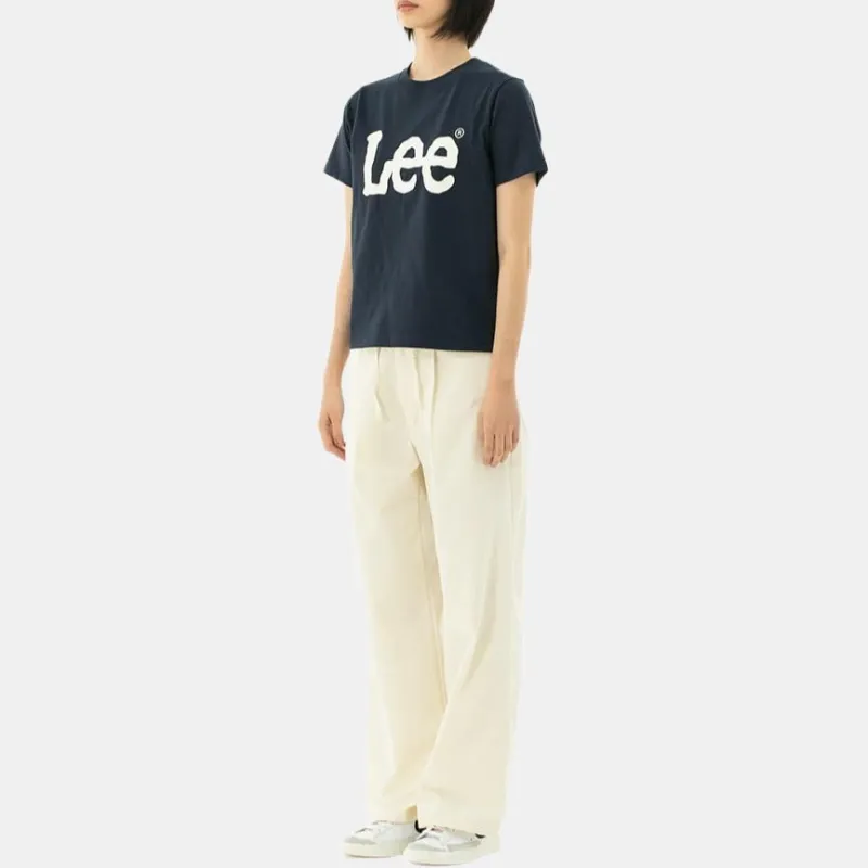Lee T Shirts Unisex Navy Blue-2
