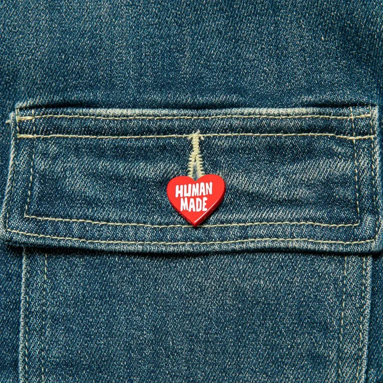 HUMAN MADE Denim Jackets Men Blue-2