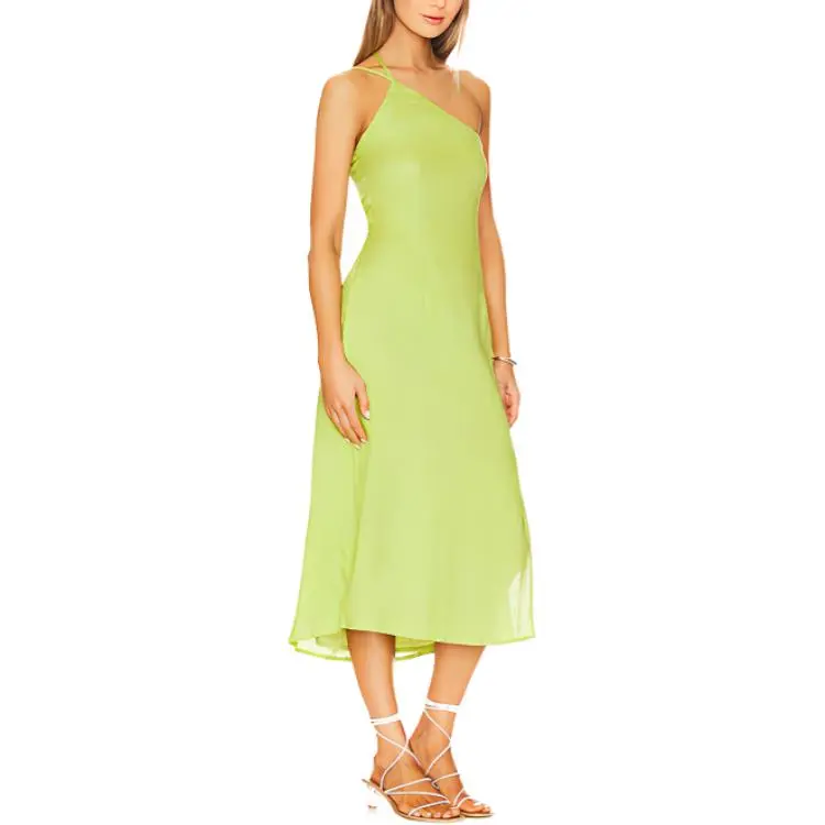 FAITHFULL THE BRAND Sleeveless Dress Women's Green-2