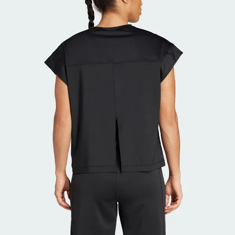 Adidas Climacool Yoga T Shirt Women's Black-1
