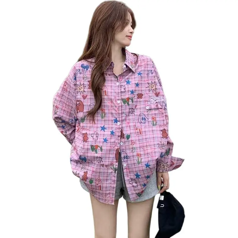 Flowers In Water Shirt Women's Image Color-4