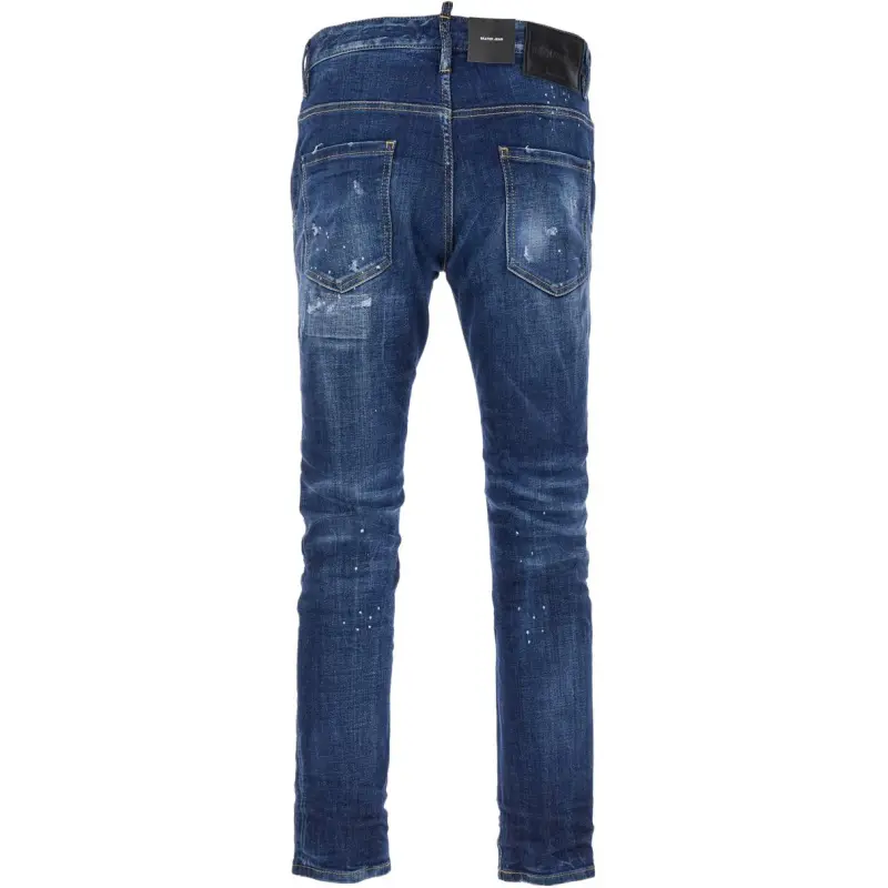 Dsquared2 Dark Easy Wash Skater Jeans-1