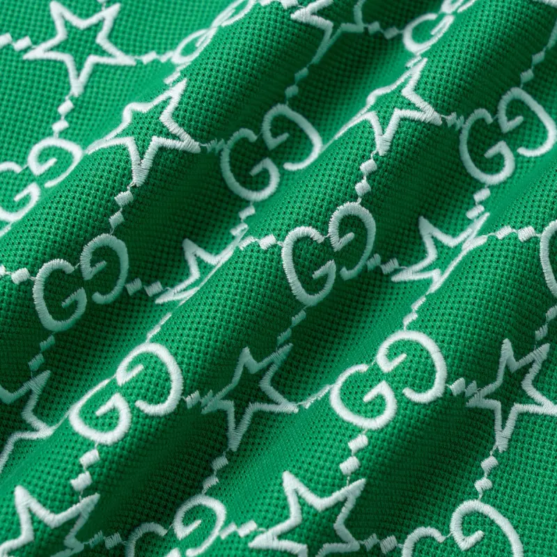 GUCCI FW22 Polo Shirt Men's Green-2