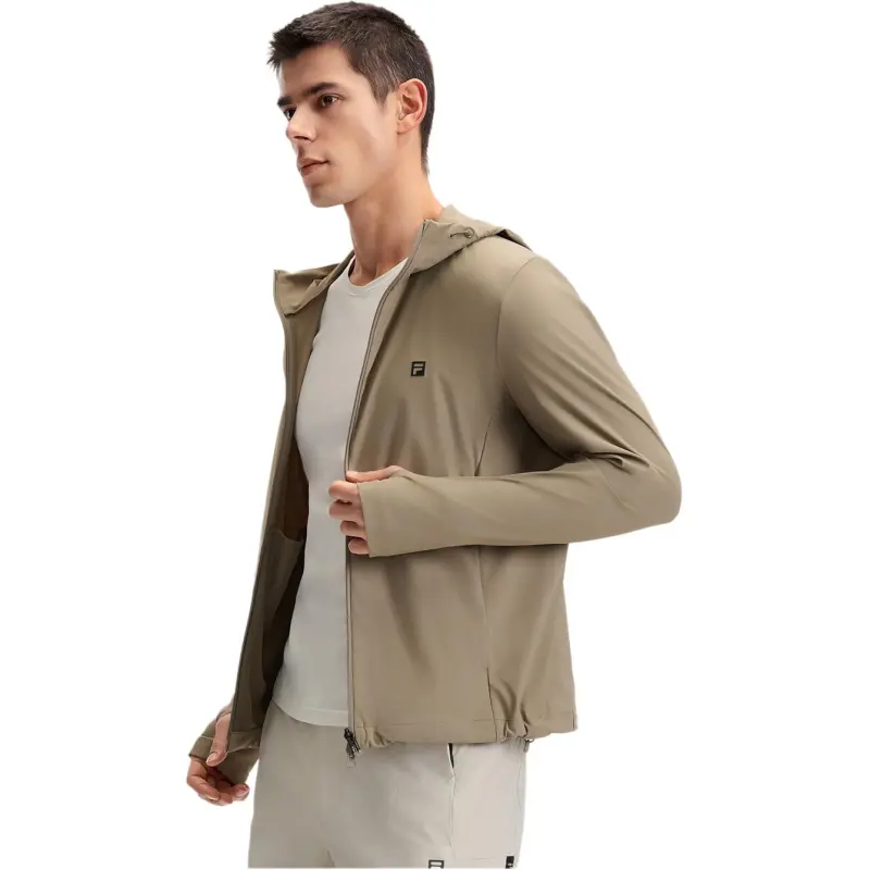 FILA Fitness Jacket Men's Bean Green Brown BN-5