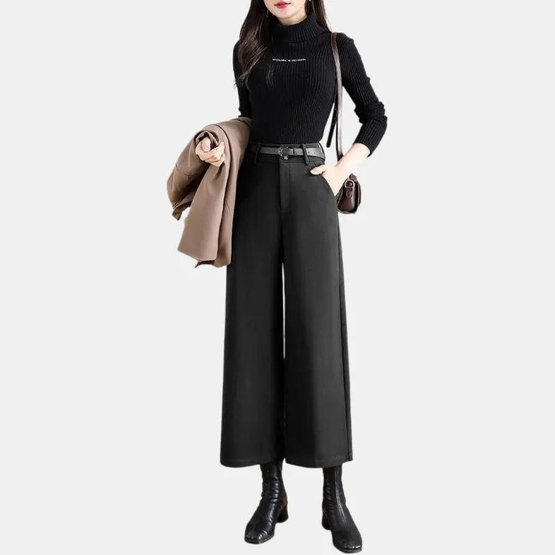 XWI Casual Pants Women's Dark Gray-5