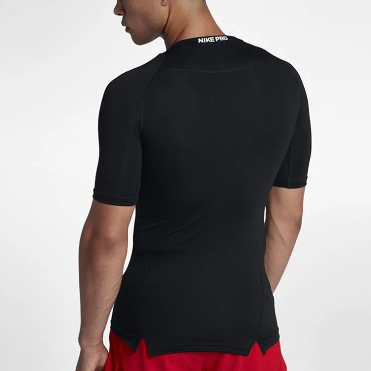 Nike T Shirts Men Black-3