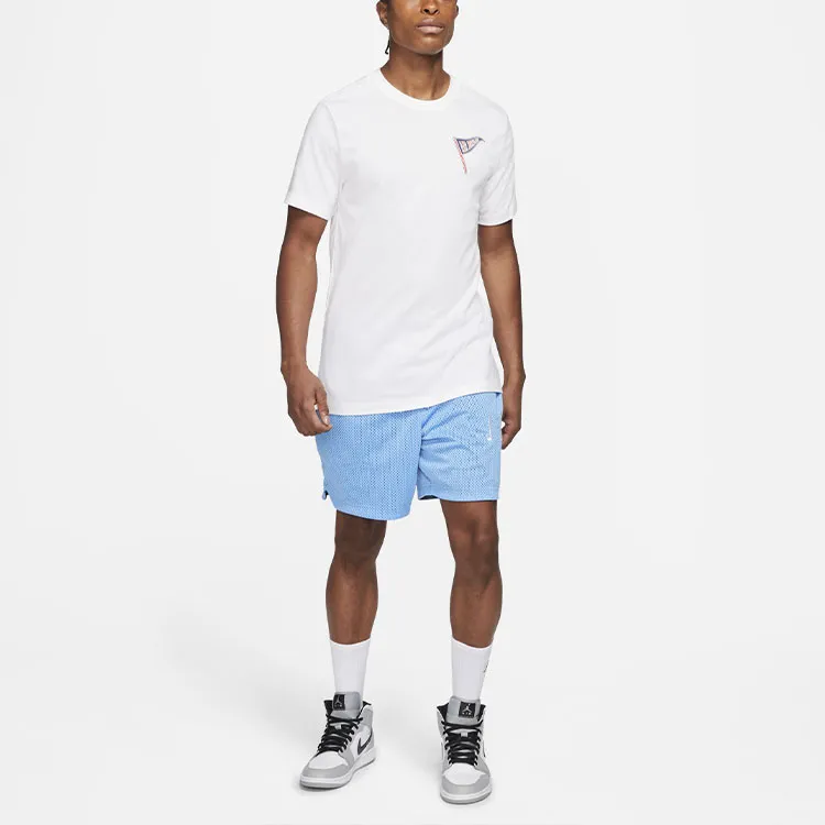 Jordan AJ23 VARSITY T Shirts Men White-2