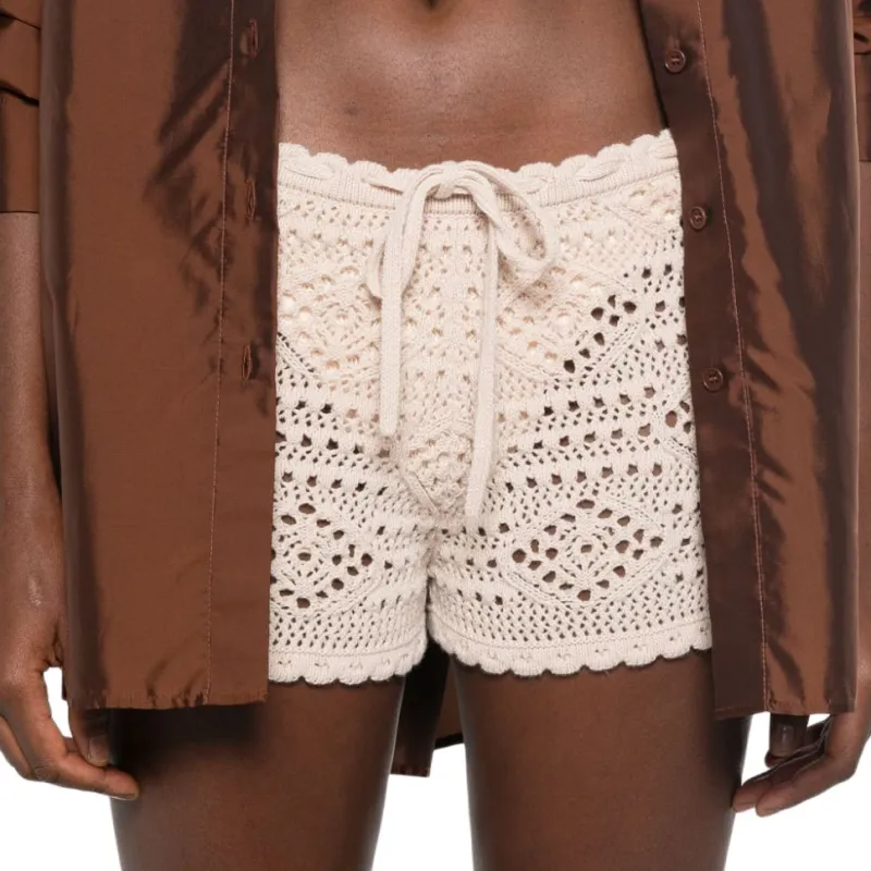 SAINT LAURENT Laine Shorts-8