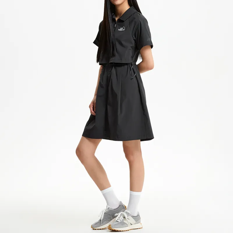 New Balance WOMENFROZEN Short Sleeved Dress Women's Black-7