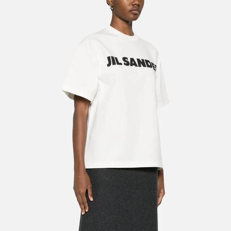 JIL SANDER Logo print T shirt-2