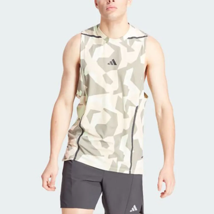 Adidas Tank Tops Men's Velvet Purple/Black-1