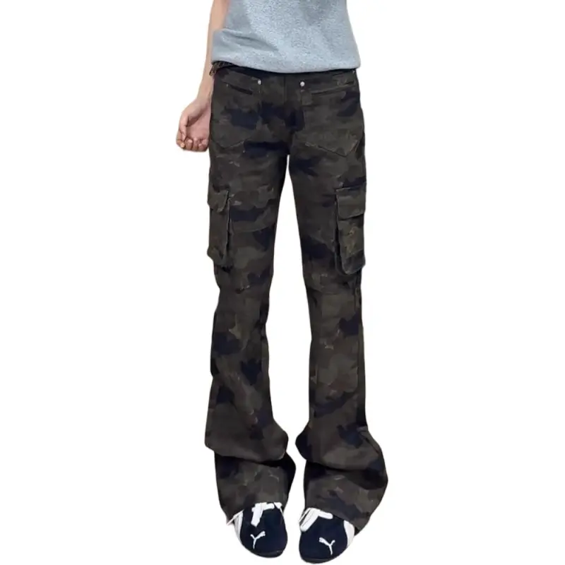 KVIV Jeans Men Camouflage -1