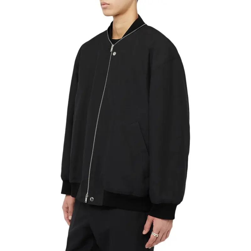 JIL SANDER Zipped Bomber Jacket-3
