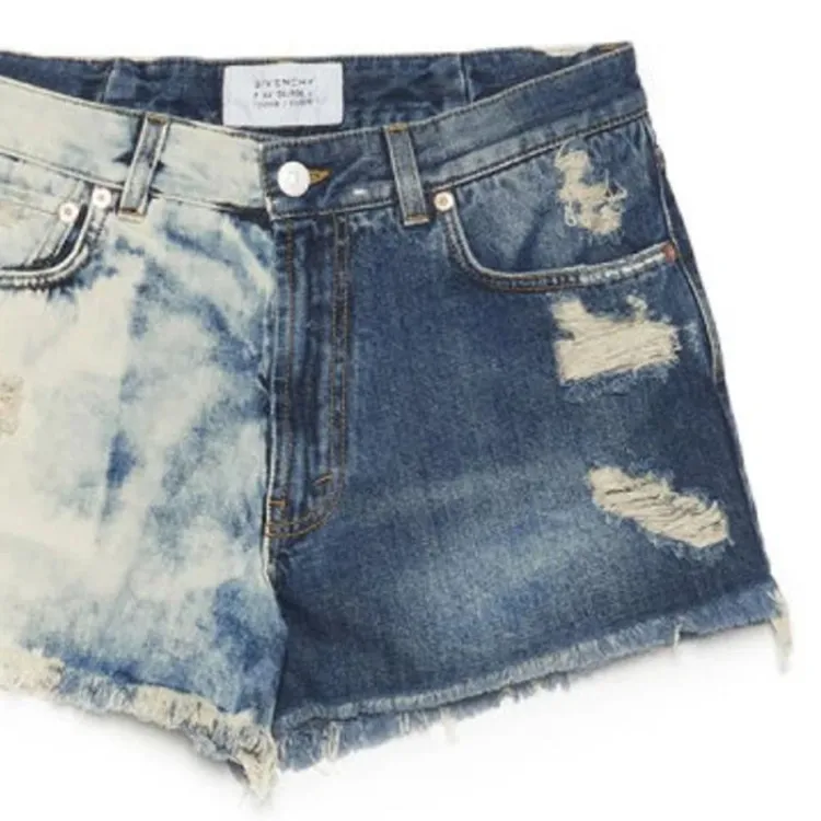 Givenchy Casual Shorts Women's Blue - POIZON