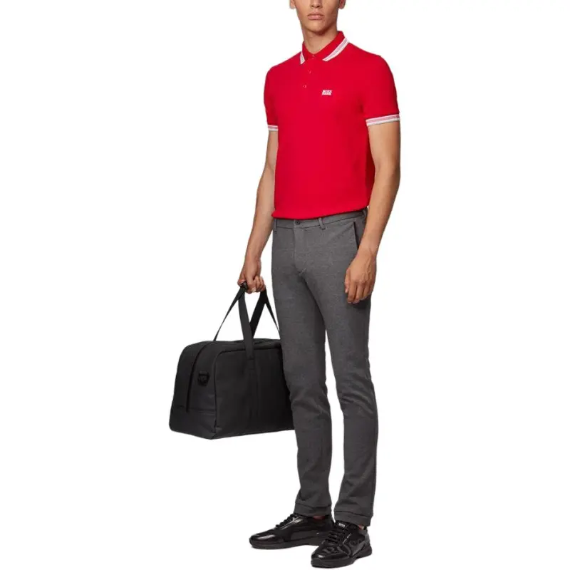 HUGO BOSS SS23 Polo Shirt Men's Red-3