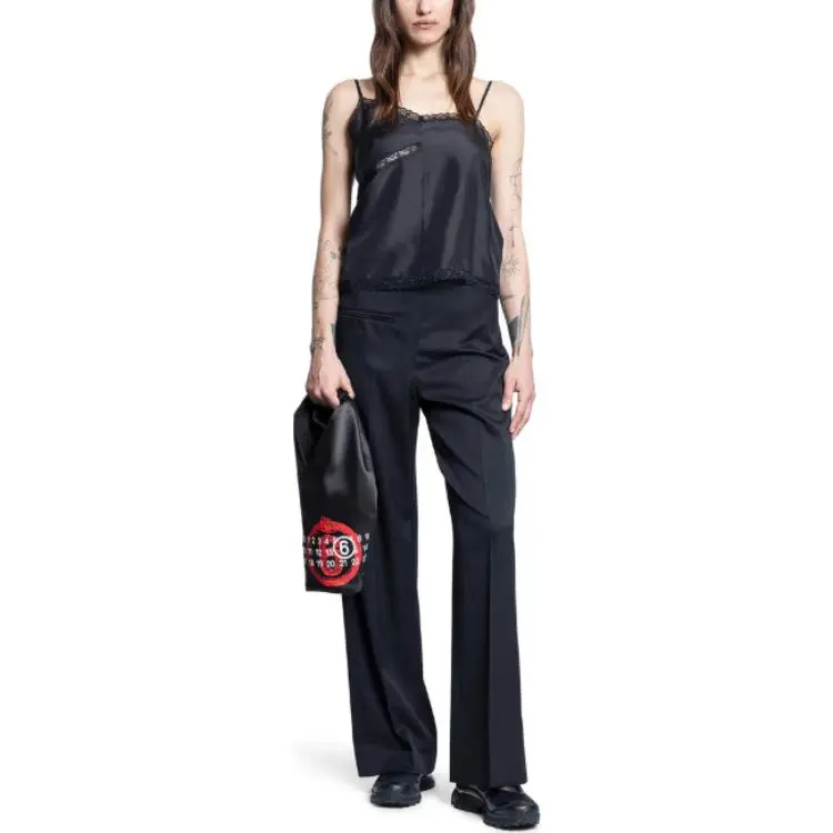MM6 Maison Margiela Lace Detailed Top-1
