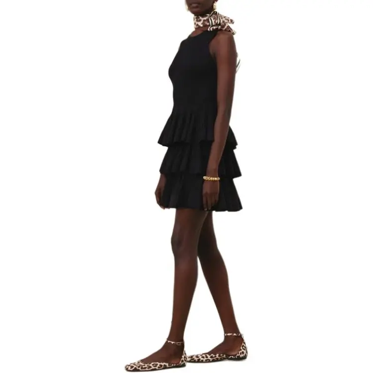 Zimmermann Illustration Ruffled Dress-5