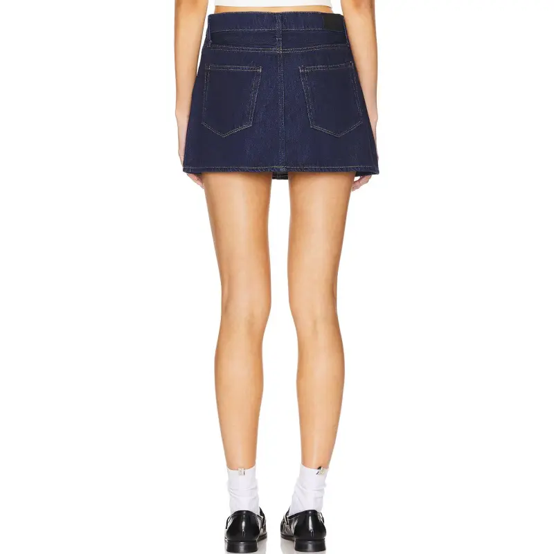 PAIGE Denim Short Skirts Women's Blue-1