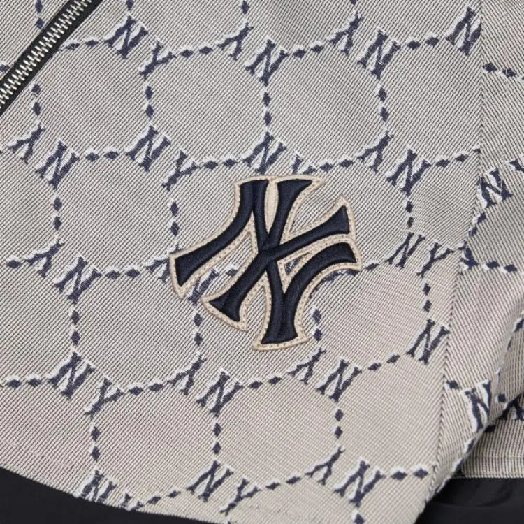 MLB Old Flower Jackets Unisex Black-3