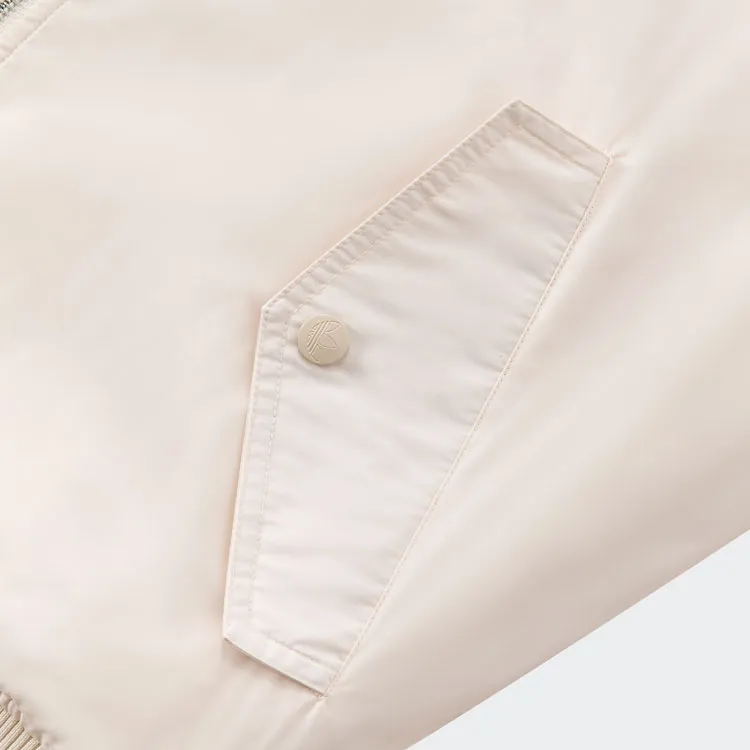Adidas Originals BOMBER Reversible Fur Bomber Jacket Men's Wonder White-3
