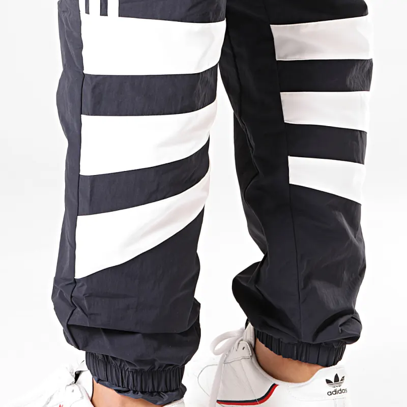 Adidas Originals Knitted Sweatpants Men's Navy Blue-4