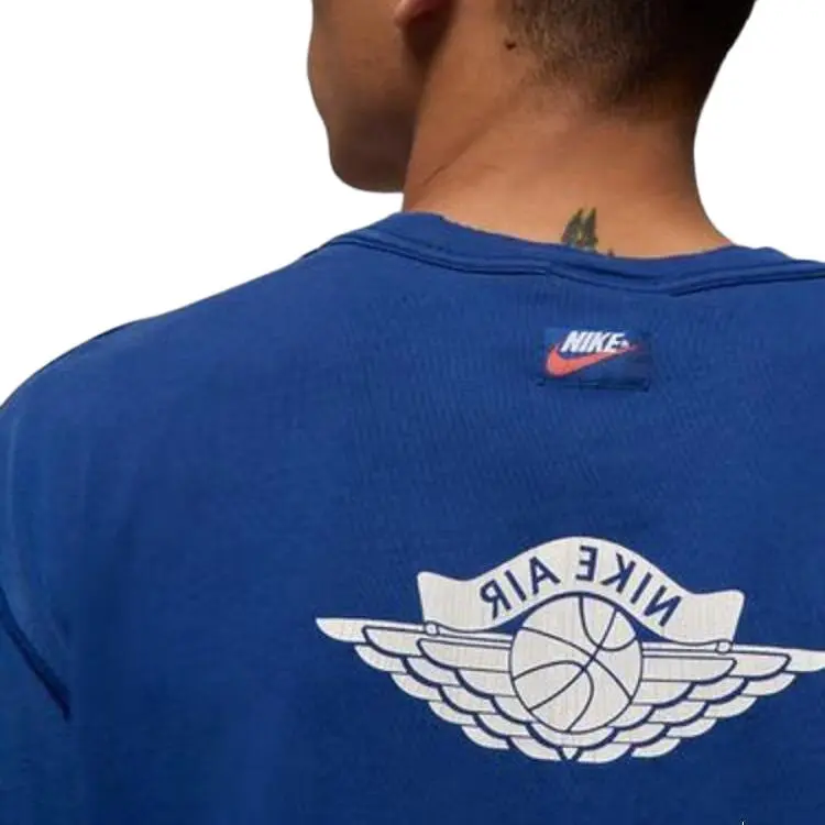 Jordan Air SS25 T Shirt Men's Blue-4