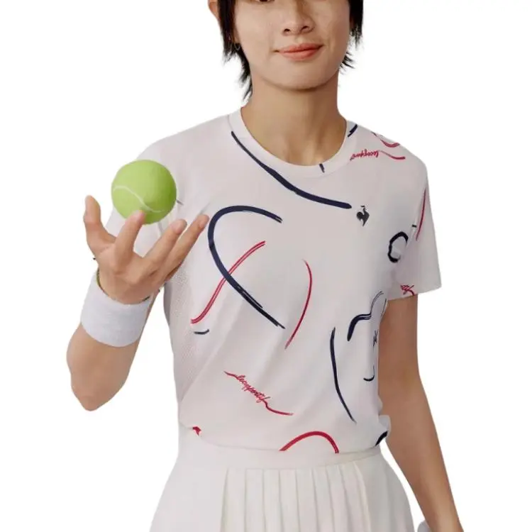 Le Coq Sportif T-Shirts Women's-2