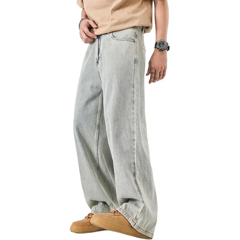 JASONWOOD Cowboy On The Run Jeans Unisex Vintage Blue-2