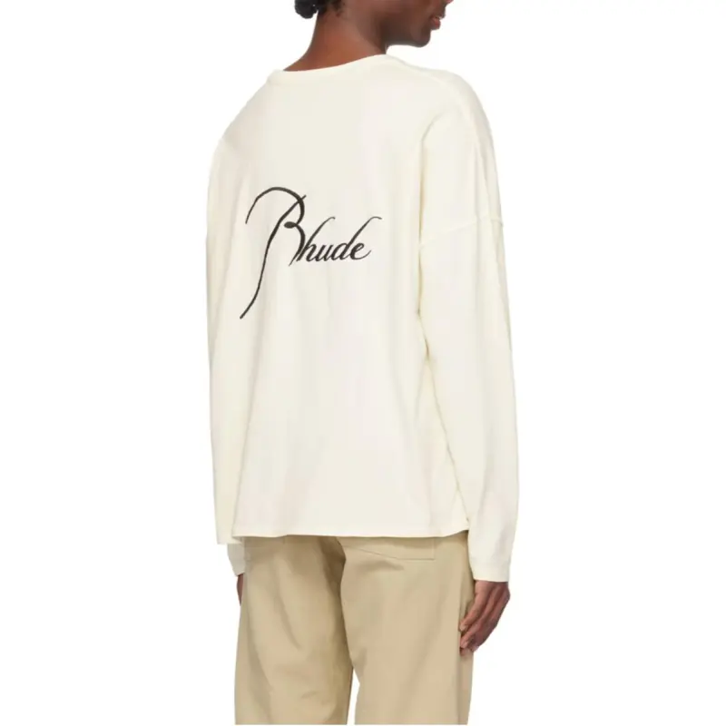 RHUDE T-Shirts Men White-2