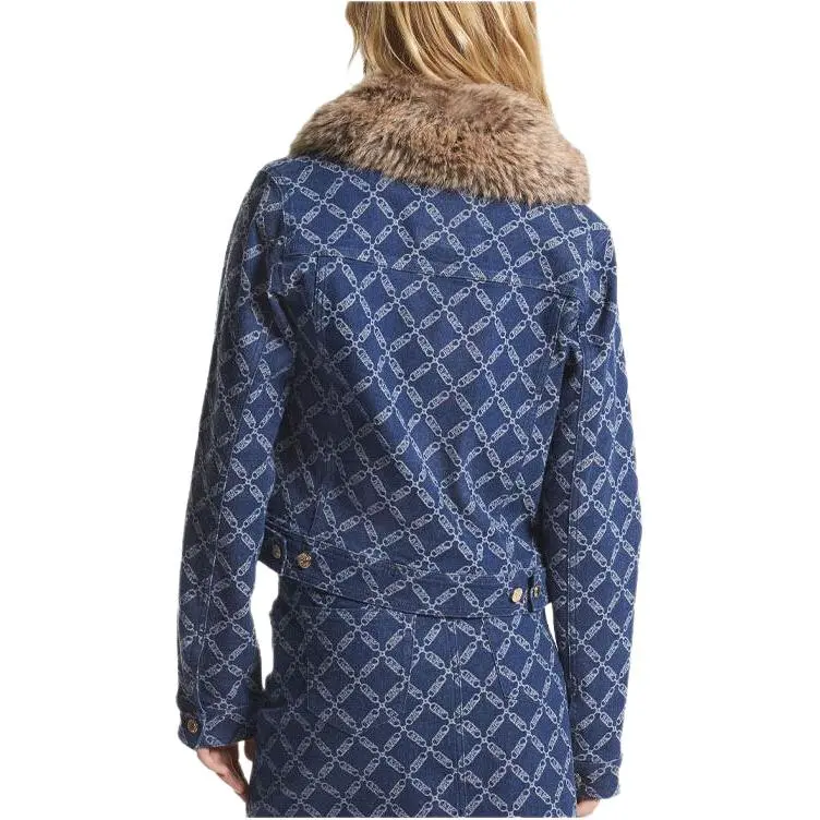 MICHAEL KORS Denim Jacket Women's Blue-1