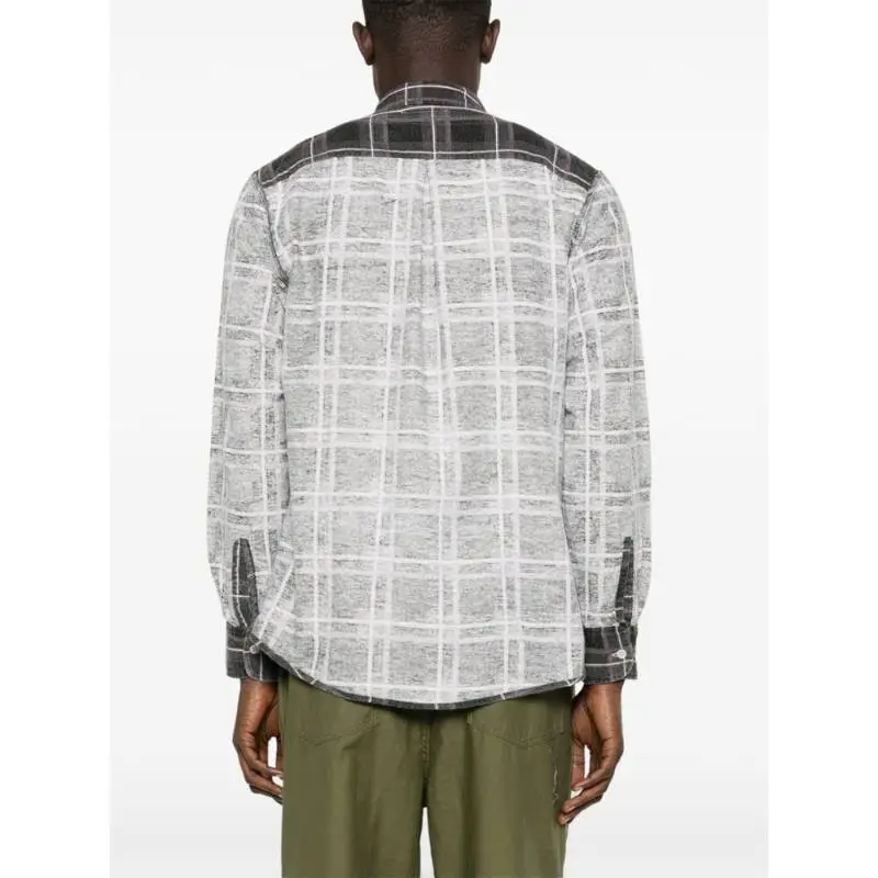 Needles I.O. Flannel Ribbon Shirt-3