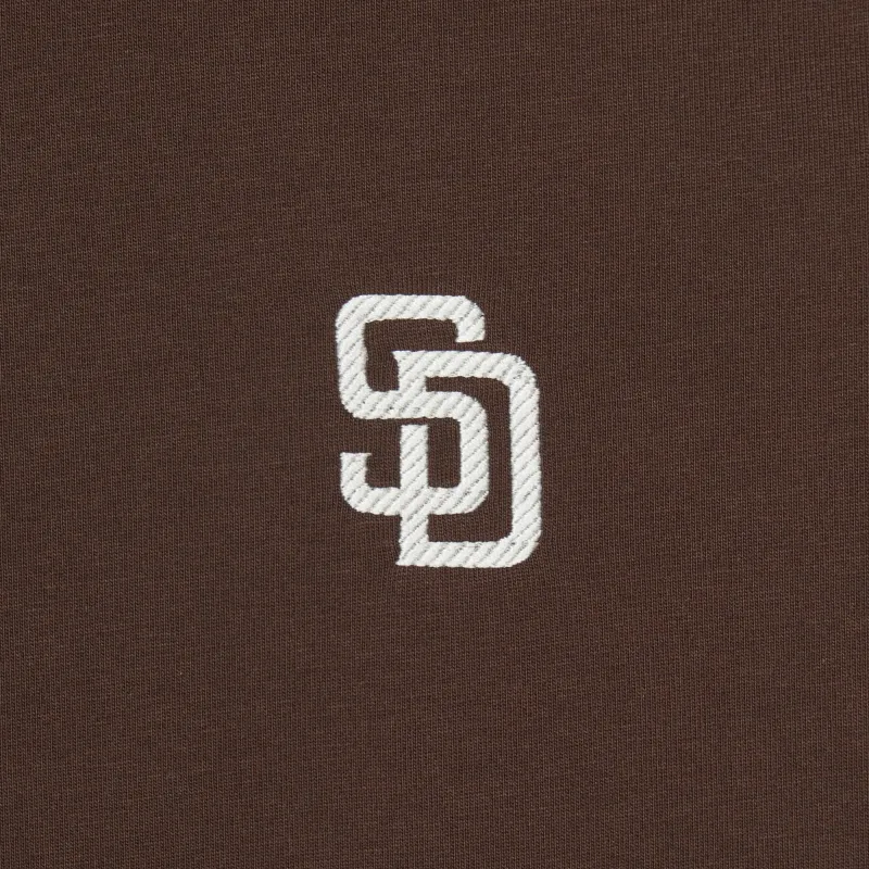 MLB Regular T Shirt Women's Dark Brown-3
