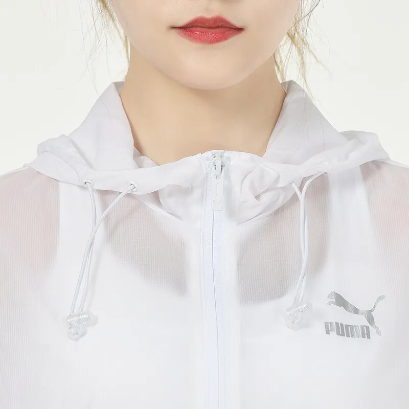 PUMA Trench Coats Women's White-5