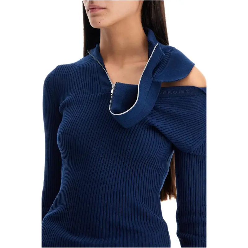 Y/Project Long Sleeved Ribbed Knit Top-4